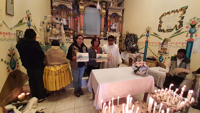 Se entrega el proyecto de restauración de la iglesia de Humacollo, en Oruro