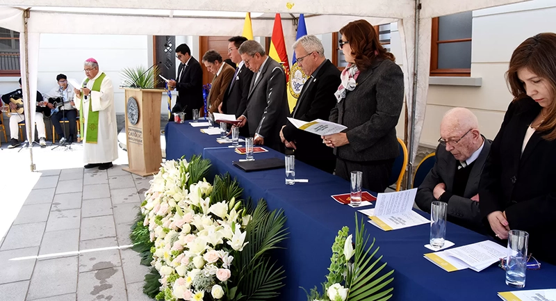 Rectorado Nacional inaugura y bendice nuevas instalaciones que brindarán un mayor y mejor servicio a la universidad