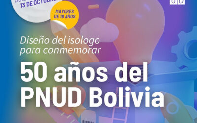Convocatoria: diseño del isologo de los 50 años del PNUD en Bolivia
