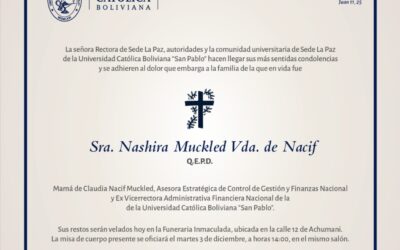 Obituario Sra. Nashira Muckled Vda. de Nacif