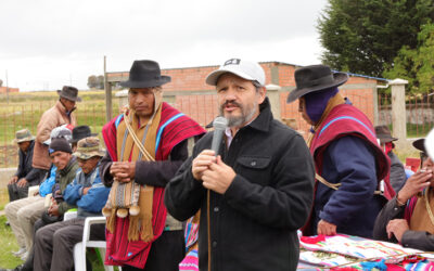 Investigadores presentan hallazgos sobre seguridad hídrica y alimentaria en la comunidad de Catacora