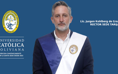 Jurgen Kohlberg de Grandchant asume como nuevo rector de la Sede Tarija de la Universidad Católica Boliviana “San Pablo”