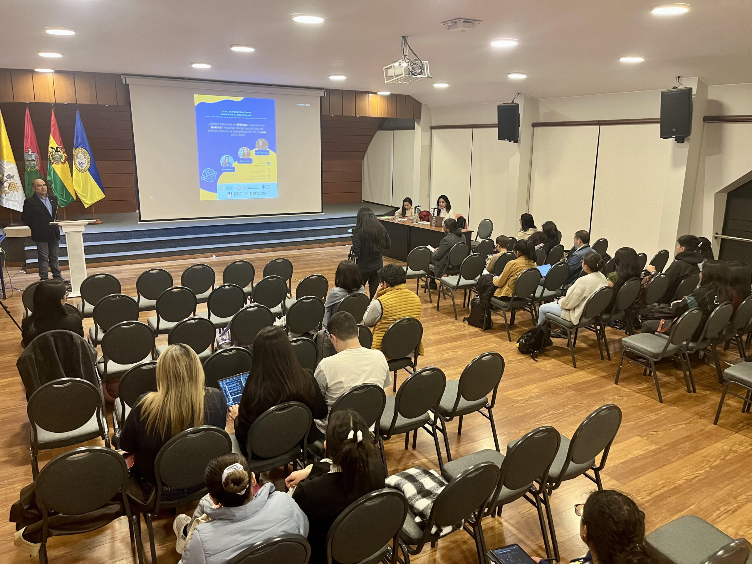 Conversatorio “Bolivia en su Bicentenario”: el diálogo puede permitir construir un proyecto colectivo de país