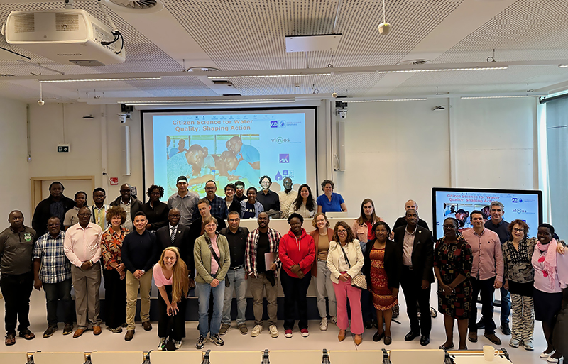 La U.C.B. fortalece su presencia internacional en el evento académico “Citizen science for water quality: shaping action”