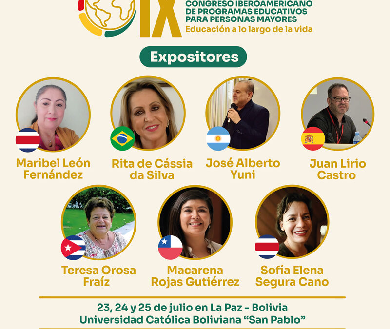 IX Congreso Iberoamericano de Programas Educativos para Personas Mayores – Bolivia 2025
