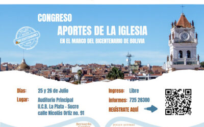 Congreso Nacional, Aportes de la Iglesia en el marco del Bicentenario de Bolivia