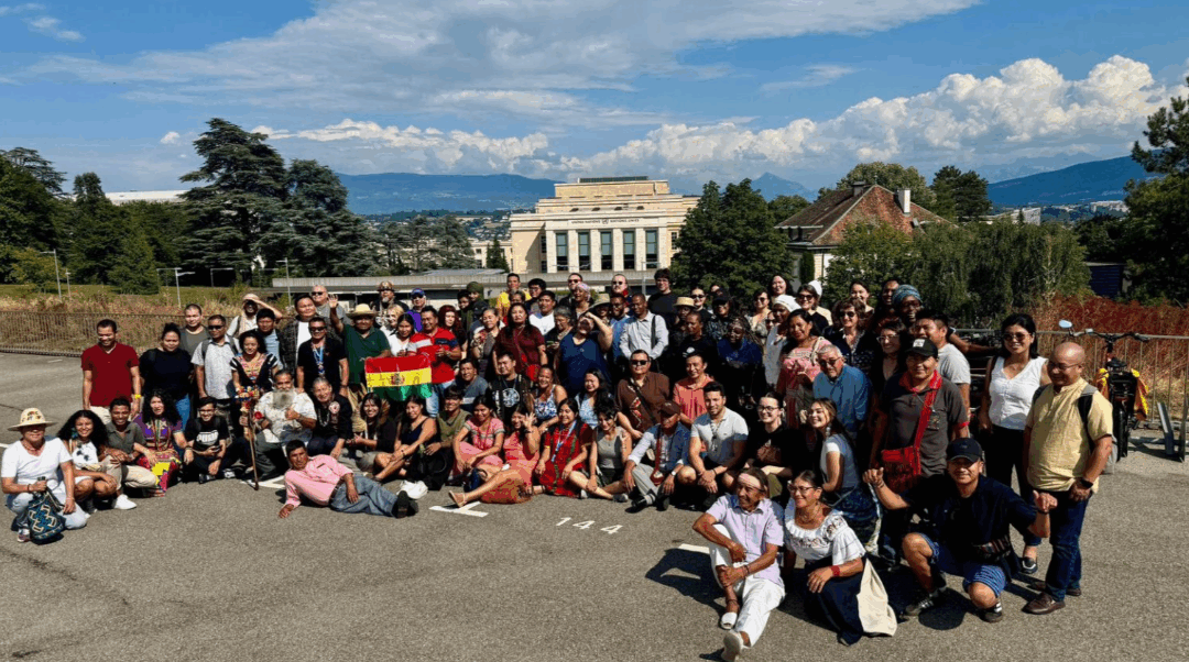 Representantes indígenas de Bolivia llevan su voz a la ONU con apoyo de la U.C.B.