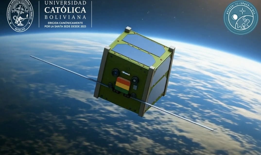 La U.C.B. gana un lugar en un cohete espacial para poner en órbita un nanosatélite diseñado por la Carrera de Ingeniería Mecatrónica