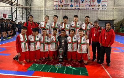 Dos jugadores de la Cato formaron parte de la selección paceña sub-17 de voleibol