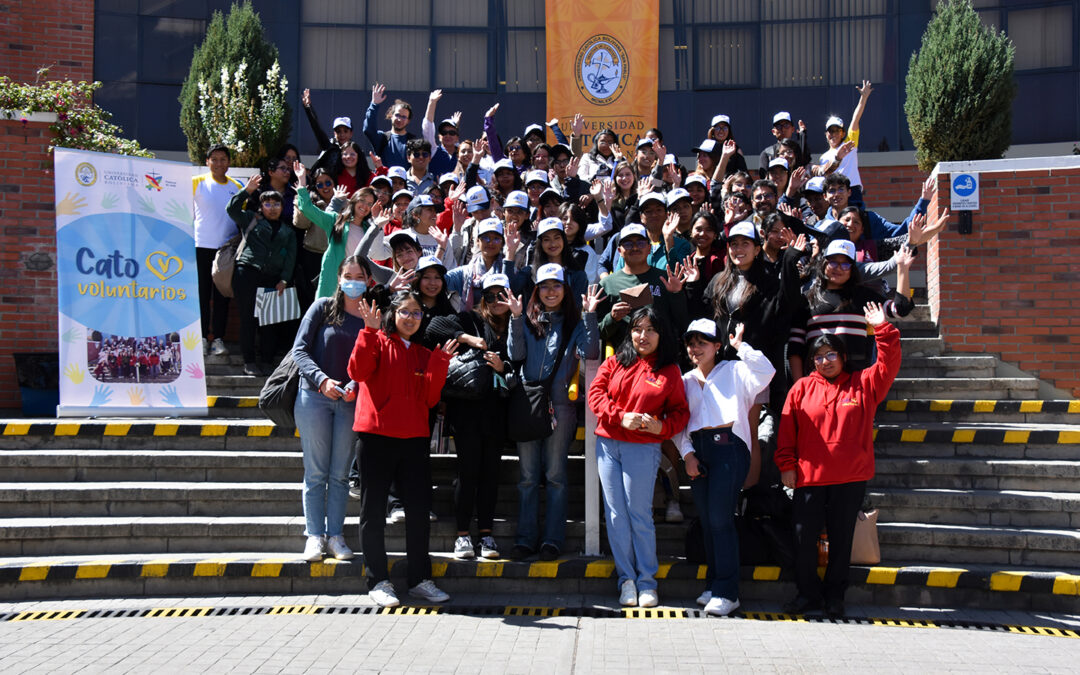 Los Catovoluntarios inician actividades de voluntariado del segundo semestre