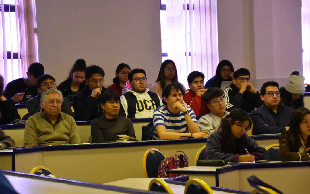 La Universidad Católica Boliviana recibe al Instituto Nacional de Estadística (INE)