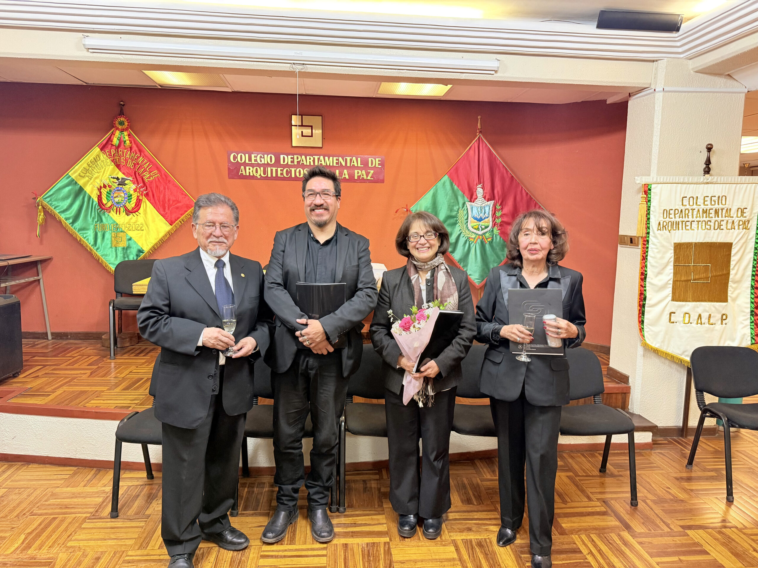 Docentes de la Carrera de Arquitectura obtienen premios de la XV Bienal de Arquitectura Boliviana