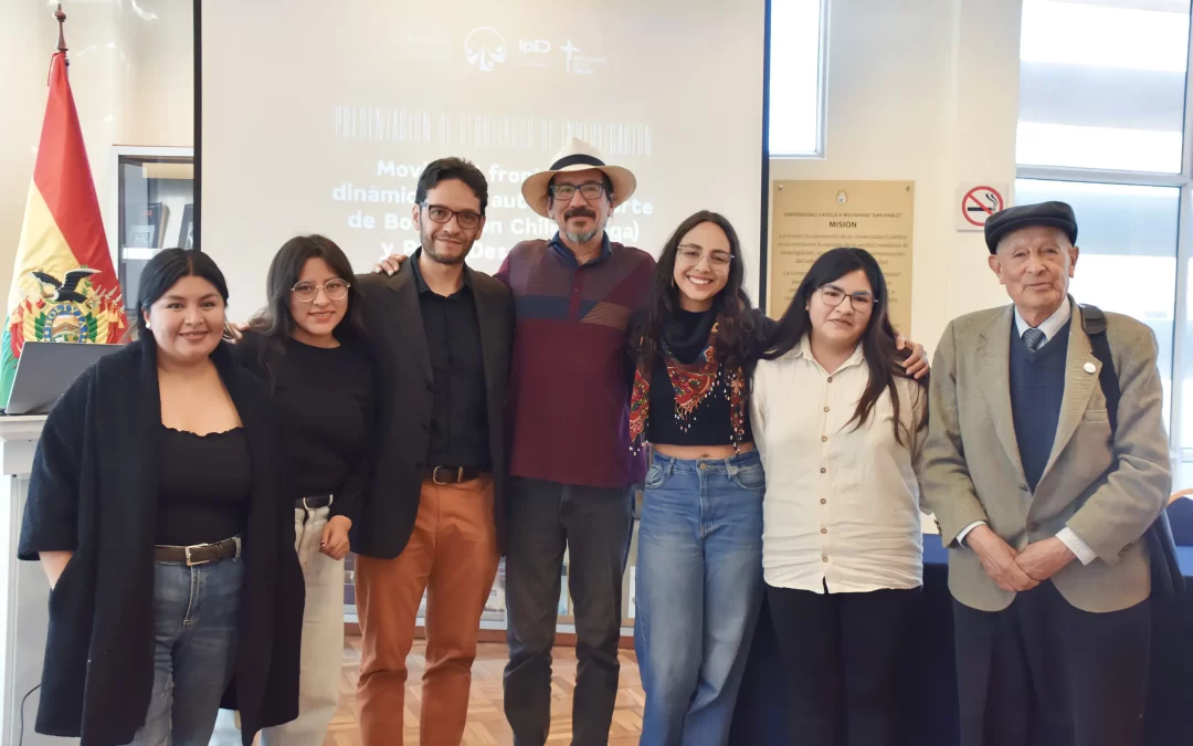 La U.C.B. presenta hallazgos sobre autotransporte y vida fronteriza en Pisiga y Desaguadero