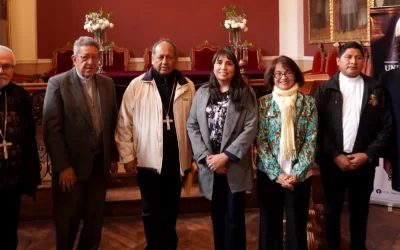 La U.C.B. inaugura el Proyecto de Rescate y Conservación del Patrimonio Bibliográfico del Arzobispado de Sucre