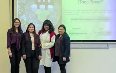 La U.C.B. celebra a la doble titulación en el Departamento de Ingeniería Química