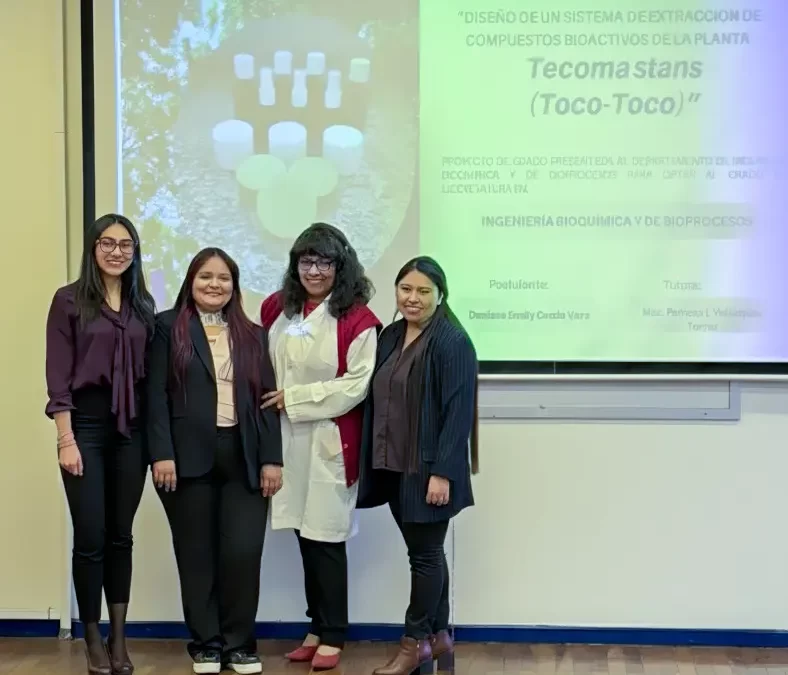 La U.C.B. celebra a la doble titulación en el Departamento de Ingeniería Química