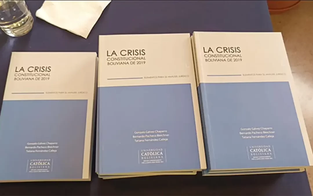 Presentación del libro: La crisis constitucional boliviana del 2019