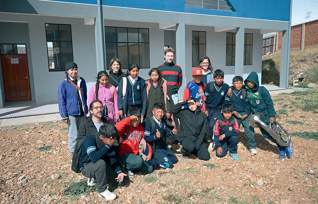 Primera serie de talleres en Chojasivi en el marco del proyecto “Una gota de cambio”