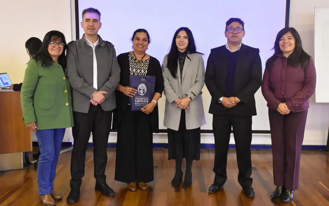 Experta internacional Dra. Jeewika Ranaweera lidera conferencia de IEEE WIE en la U.C.B. sobre el futuro de la ingeniería