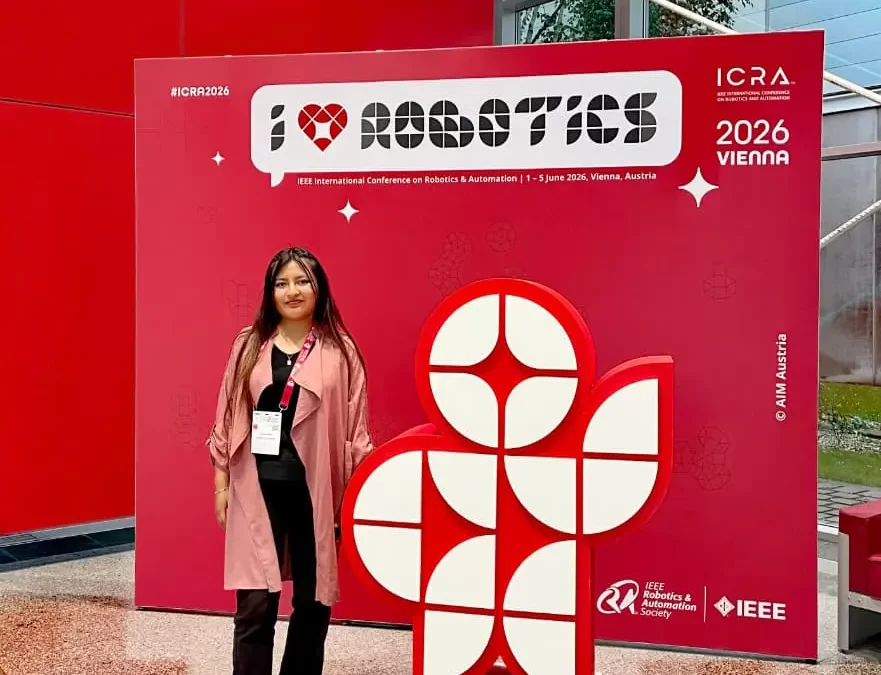 Estudiante de Ingeniería Biomédica de la U.C.B. es seleccionada por la IEEE para participar en el encuentro global de robótica en Austria