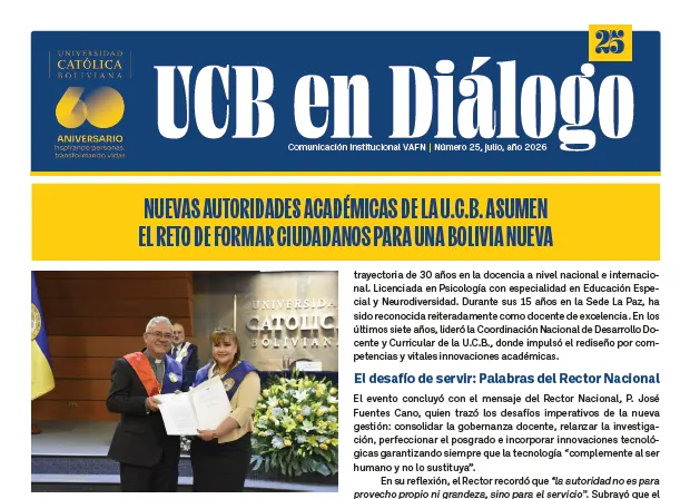 Boletín UCB en Diálogo N° 25