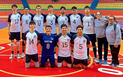 La U.C.B. se consagra campeona invicta del Clasificatorio a la Liga Nacional de Voleibol