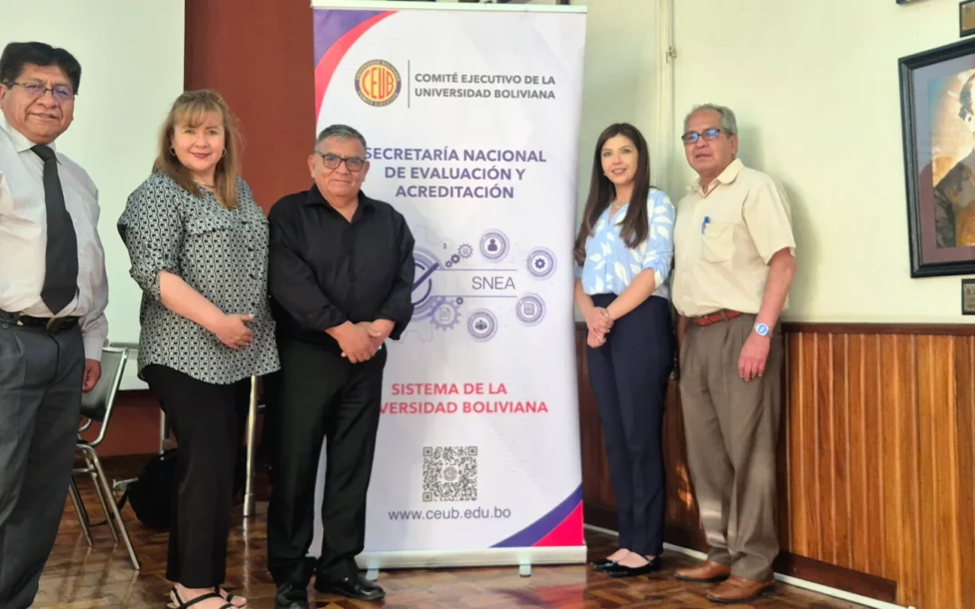 Destacada participación de la U.C.B. en procura de la evaluación y acreditación de la calidad de programas de posgrado en el Sistema de la Universidad Boliviana
