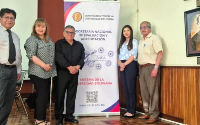 Destacada participación de la U.C.B. en procura de la evaluación y acreditación de la calidad de programas de posgrado en el Sistema de la Universidad Boliviana