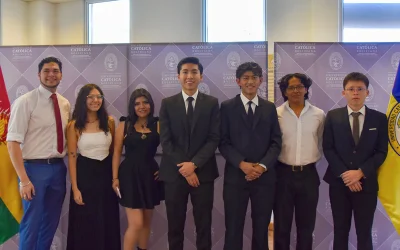 La U.C.B. Sede La Paz posesiona al nuevo Comité Representante Universitario Estudiantil – CRUE