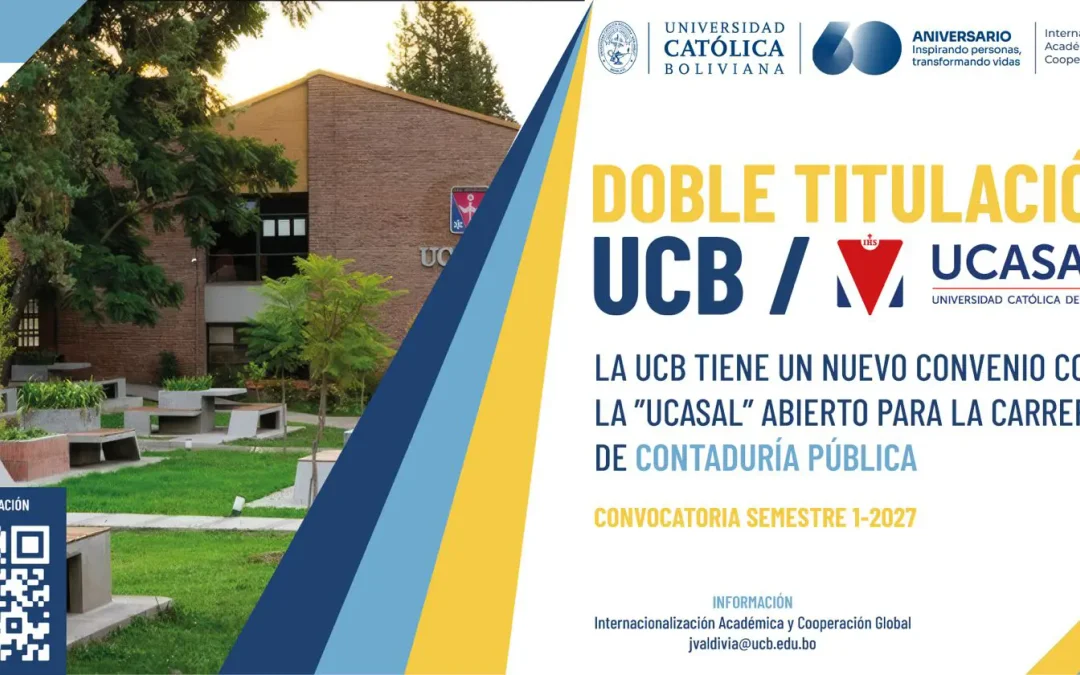La U.C.B. y la Universidad Católica de Salta de Argentina impulsan un convenio de doble titulación para Contaduría Pública